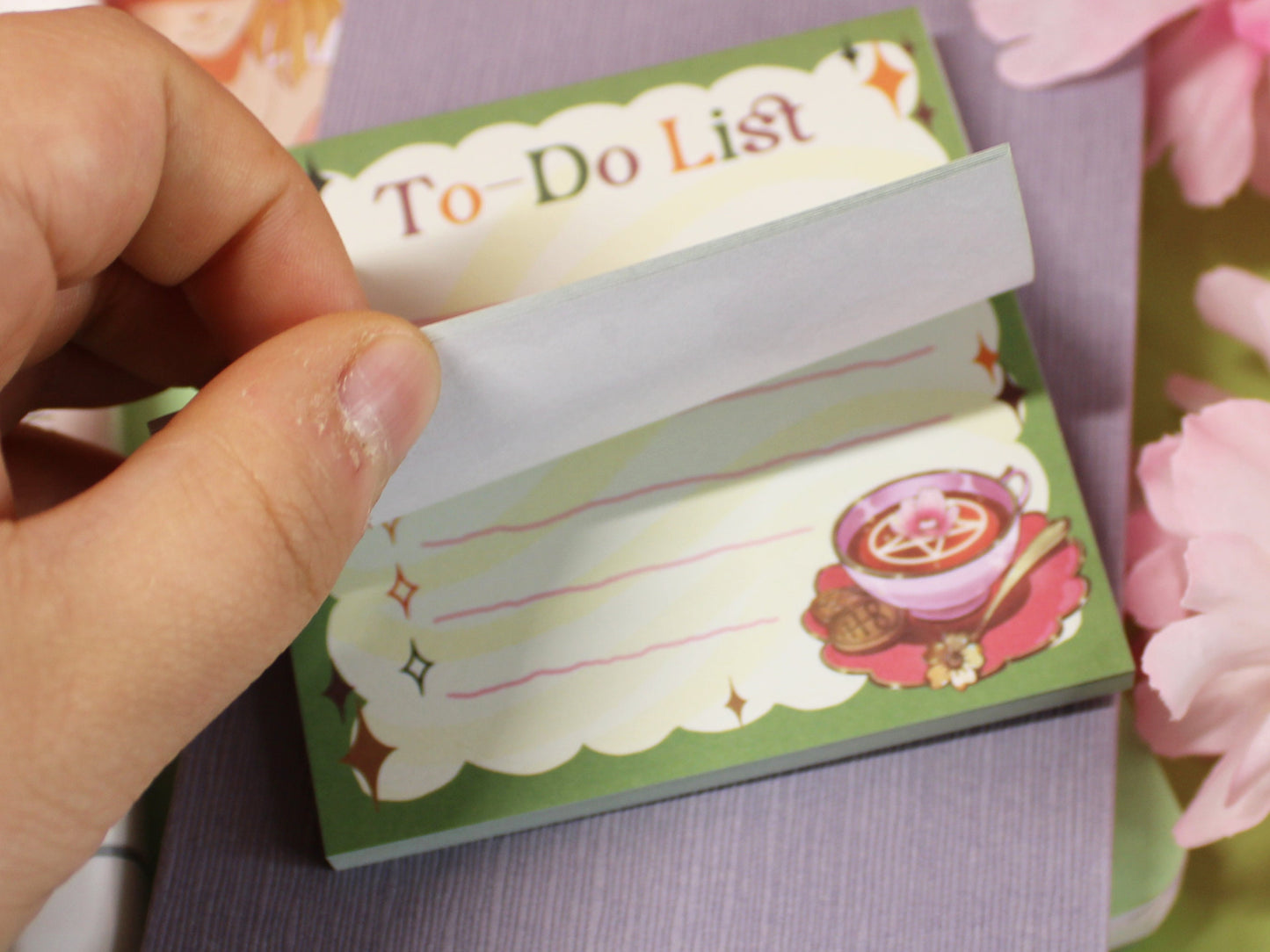 Creepy-Cute To-Do Sticky Notes with 50 Pages