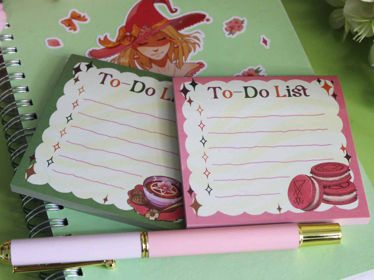 Creepy-Cute To-Do Sticky Notes with 50 Pages