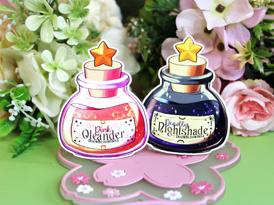 Feather Quill and Ink Stickers