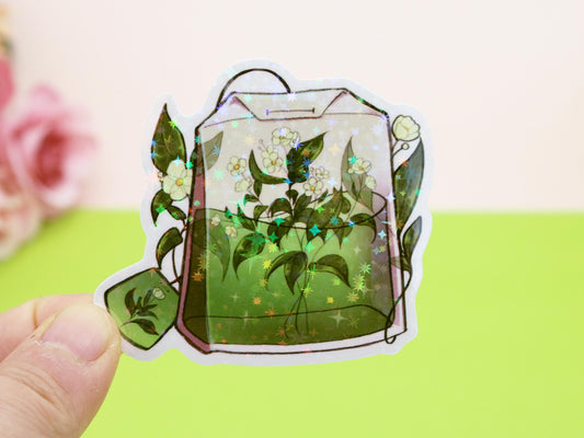 Green Tea Bag Stickers