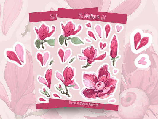 Magnolias Sticker Sheet