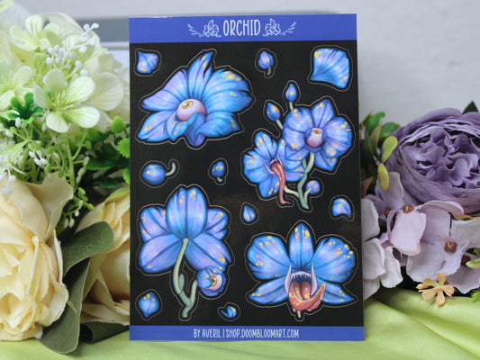 Orchid Sticker Sheet