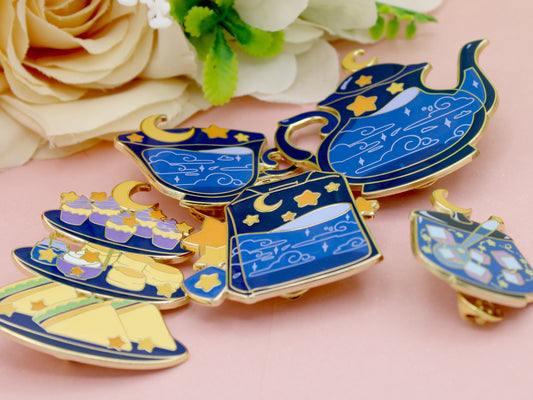 Starry Etagere Enamel Pin
