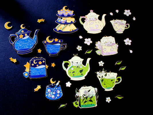 Stars and Moon Filler Pin Set