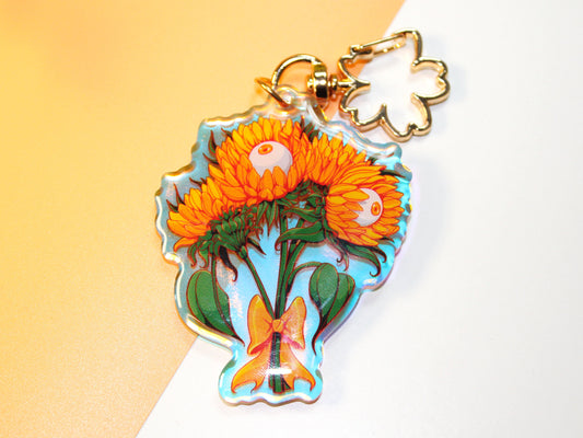 Sunflower Bouquet Charm