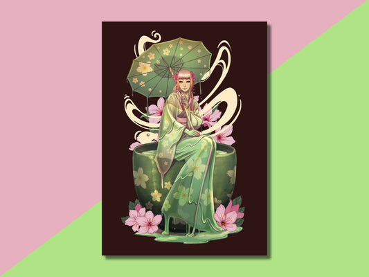 Gyokuro Postcard