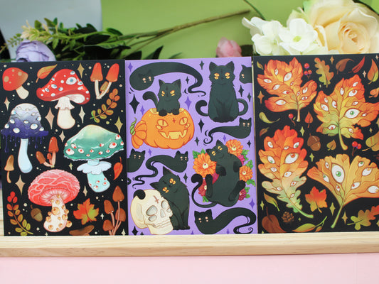 All eyes on Fall - Postcards