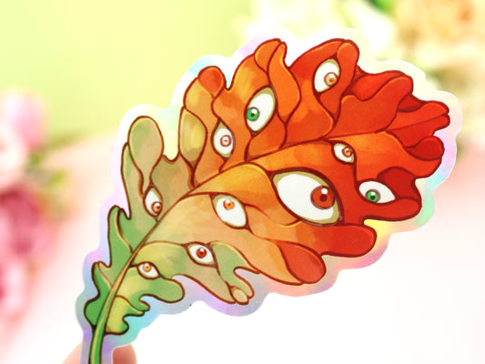 Autumn Leaves With Eyes - Acorn