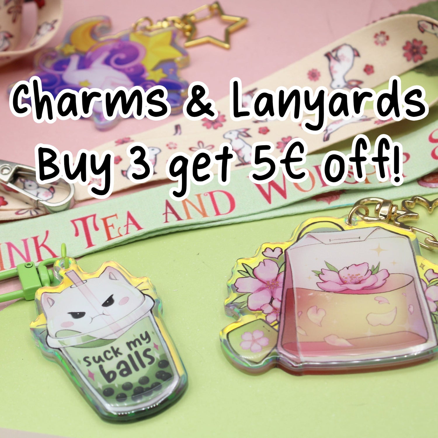 Charms and Lanyards
