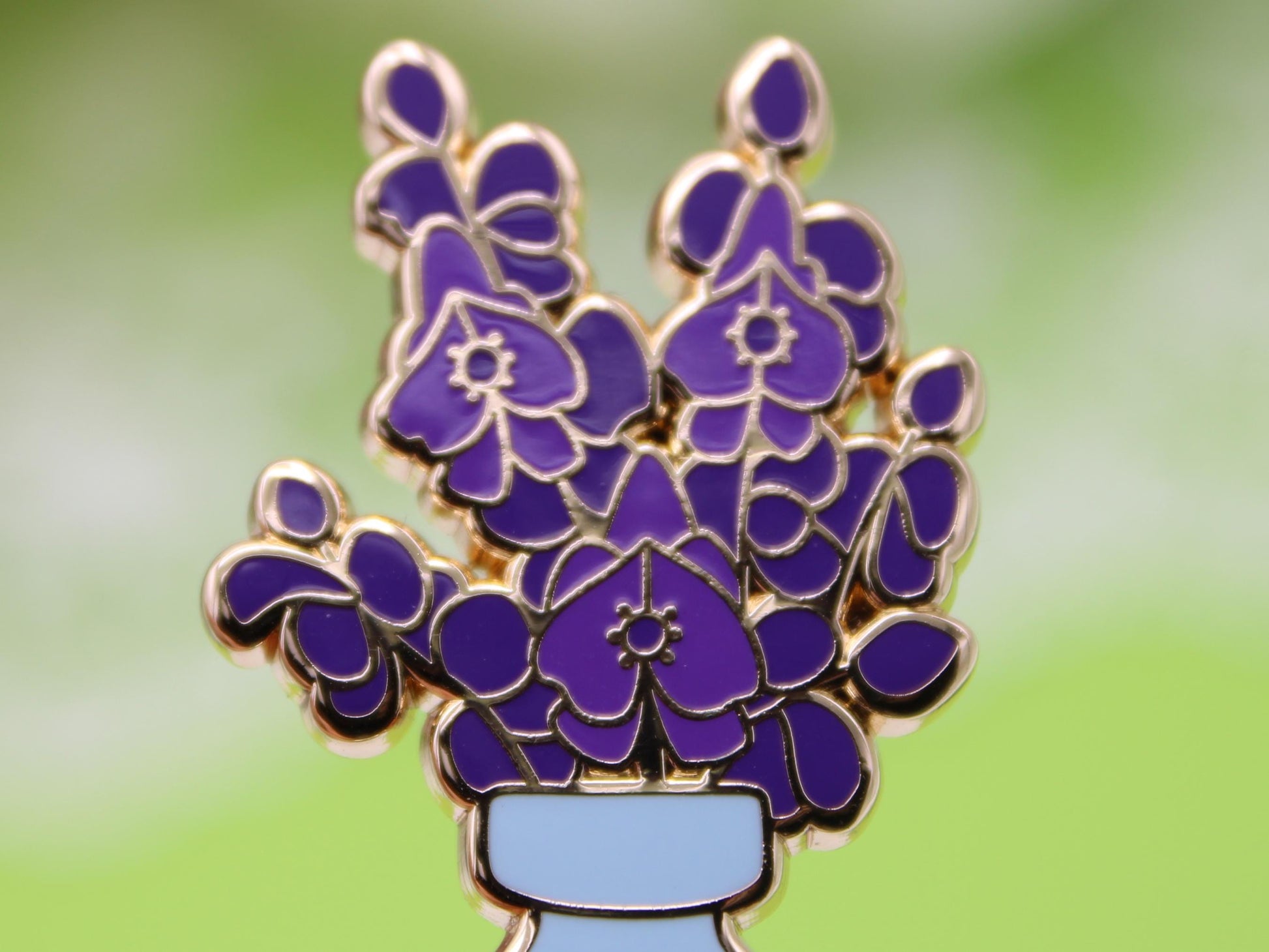 Aconite Poison Enamel Pin