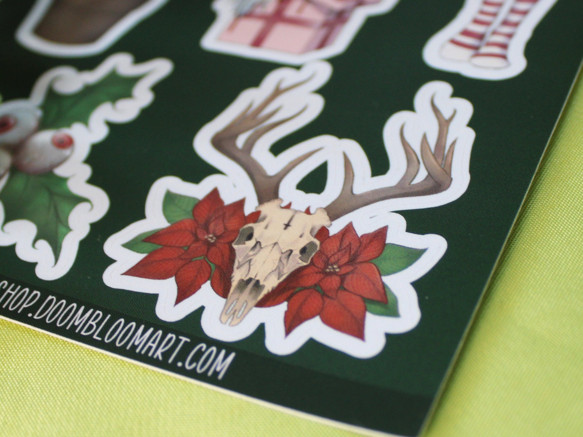 Christmas Horror Sticker Sheet