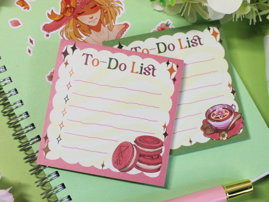 Creepy-Cute To-Do Sticky Notes with 50 Pages
