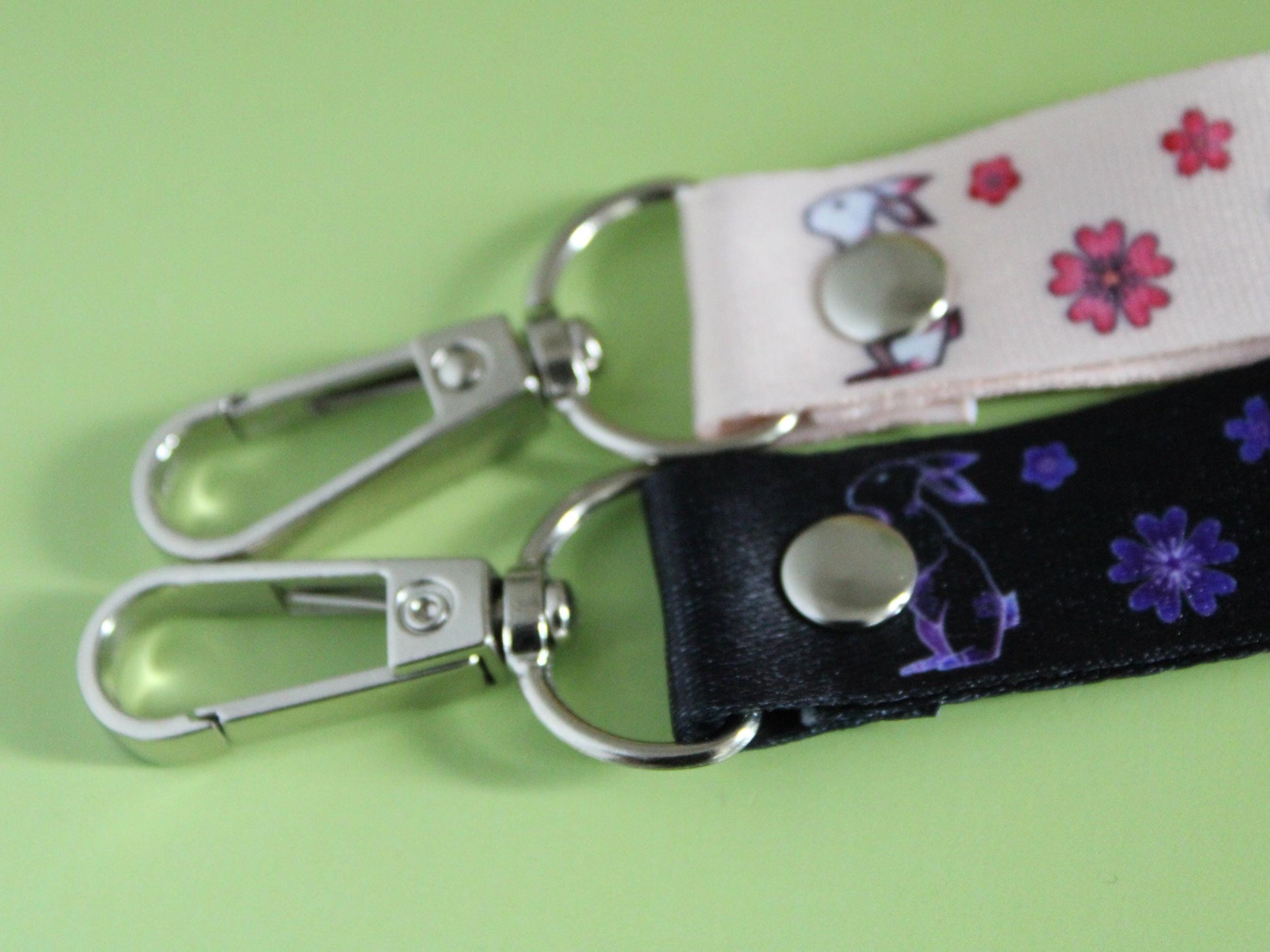 Flower Bunny Lanyard