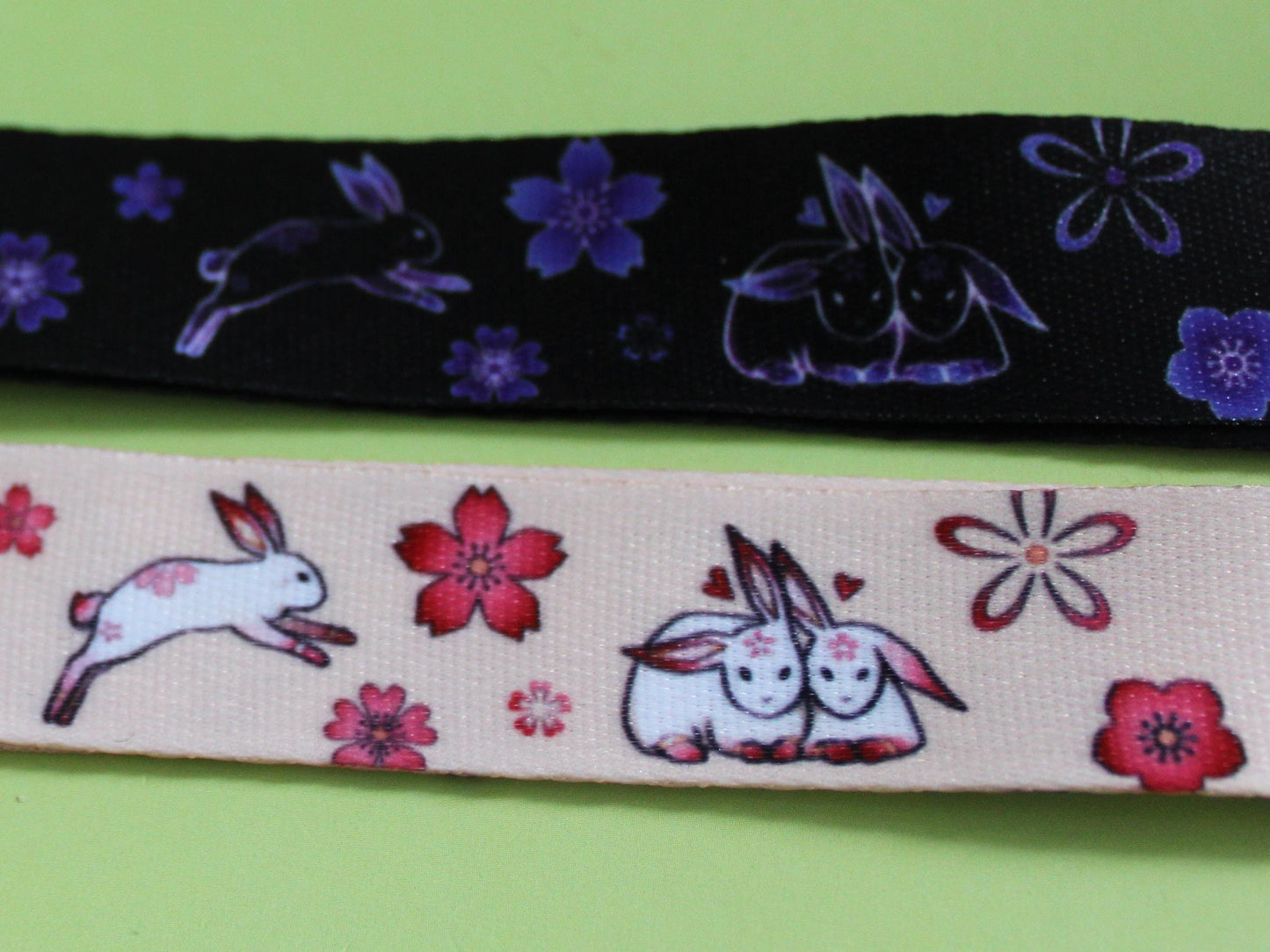 Flower Bunny Lanyard