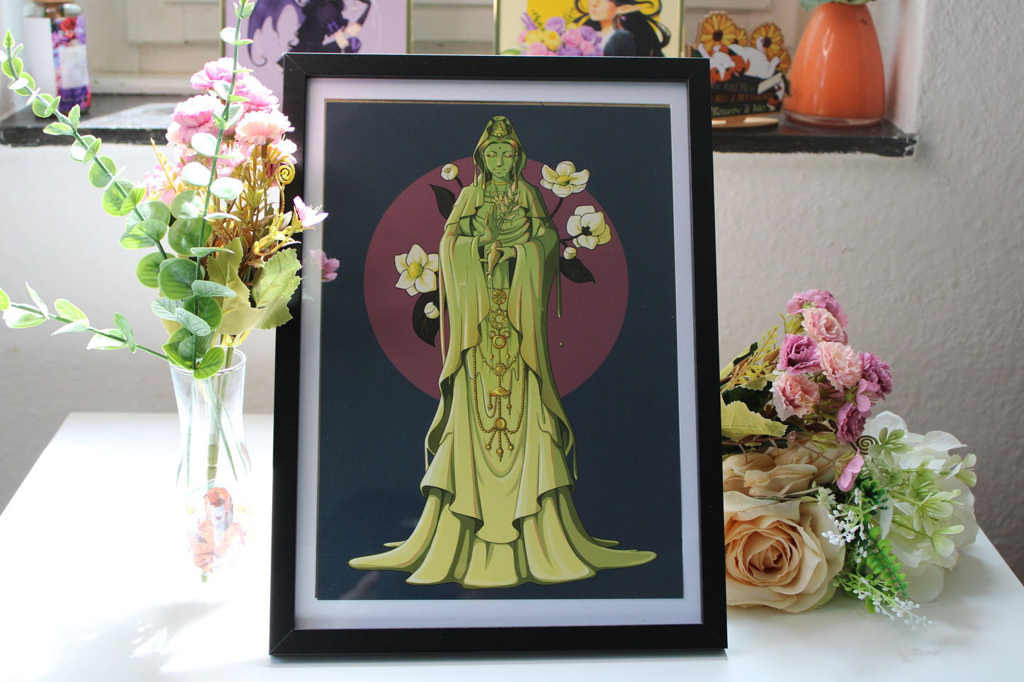 Oolong Tea Slime Girl Print