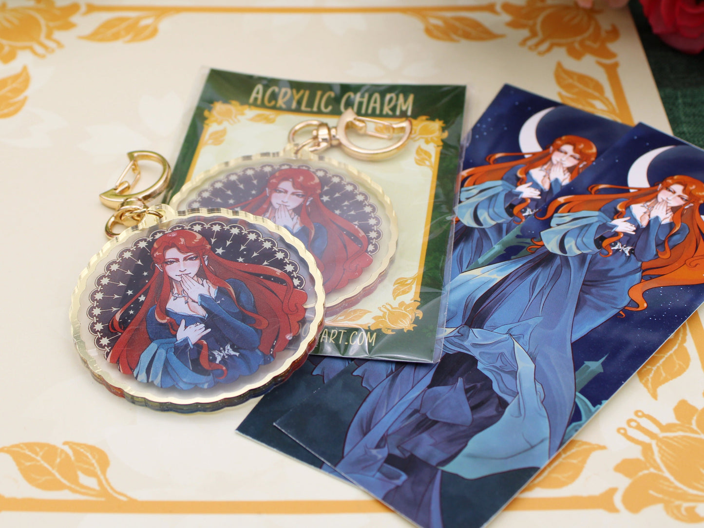 Lenore from Castlevania Acrylic Charm