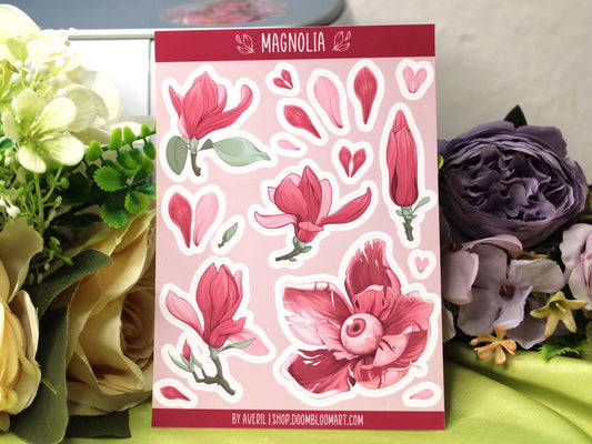 Magnolias Sticker Sheet