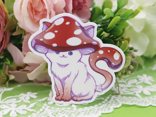 Meowshroom Sticker
