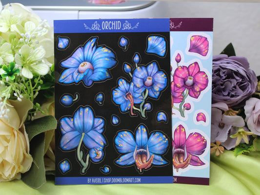 Orchid Sticker Sheet