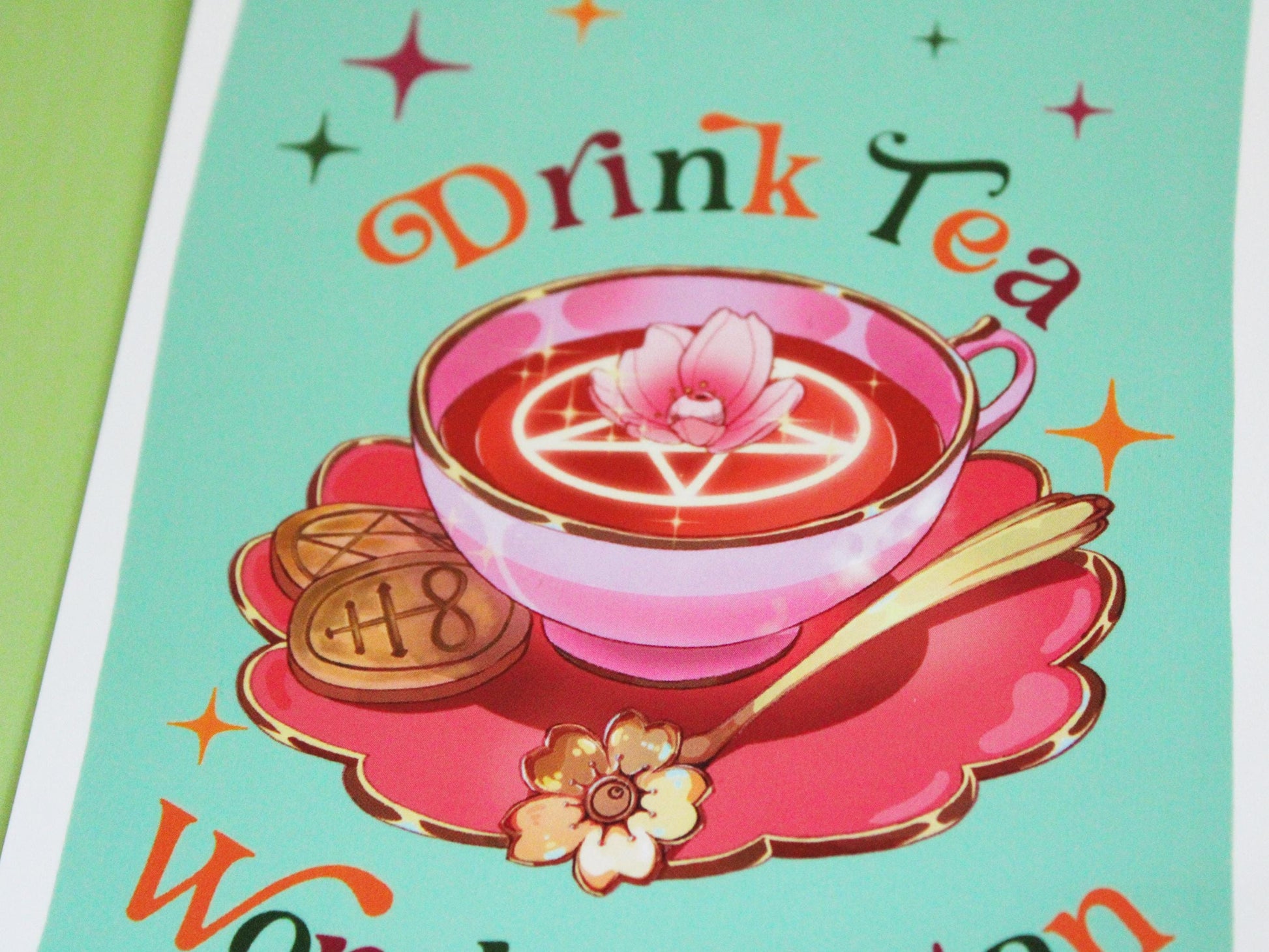 Satanic Tea Party Postcard Set