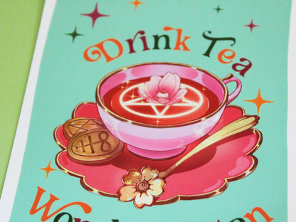 Satanic Tea Party Postcard Set