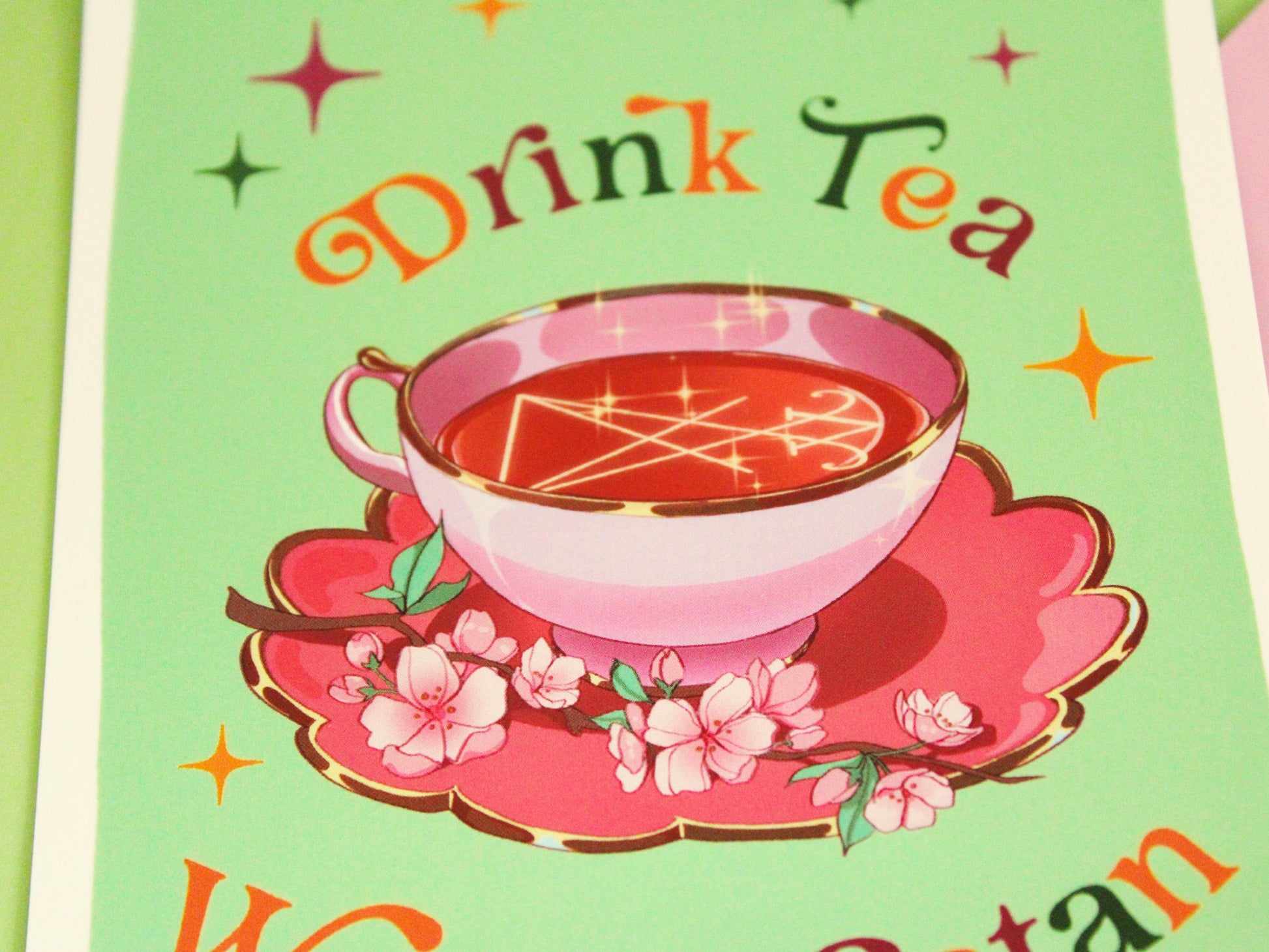 Satanic Tea Party Postcard Set
