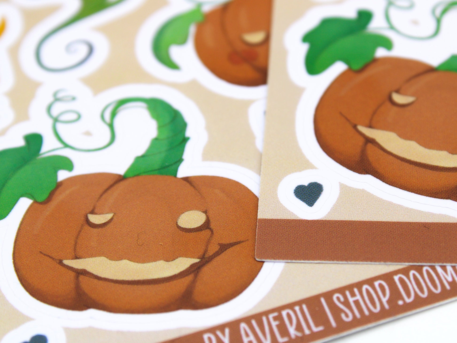 Spooky Autumn & Halloween Sticker Sheet