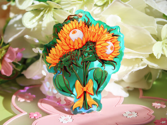 Sunflower Bouquet Charm
