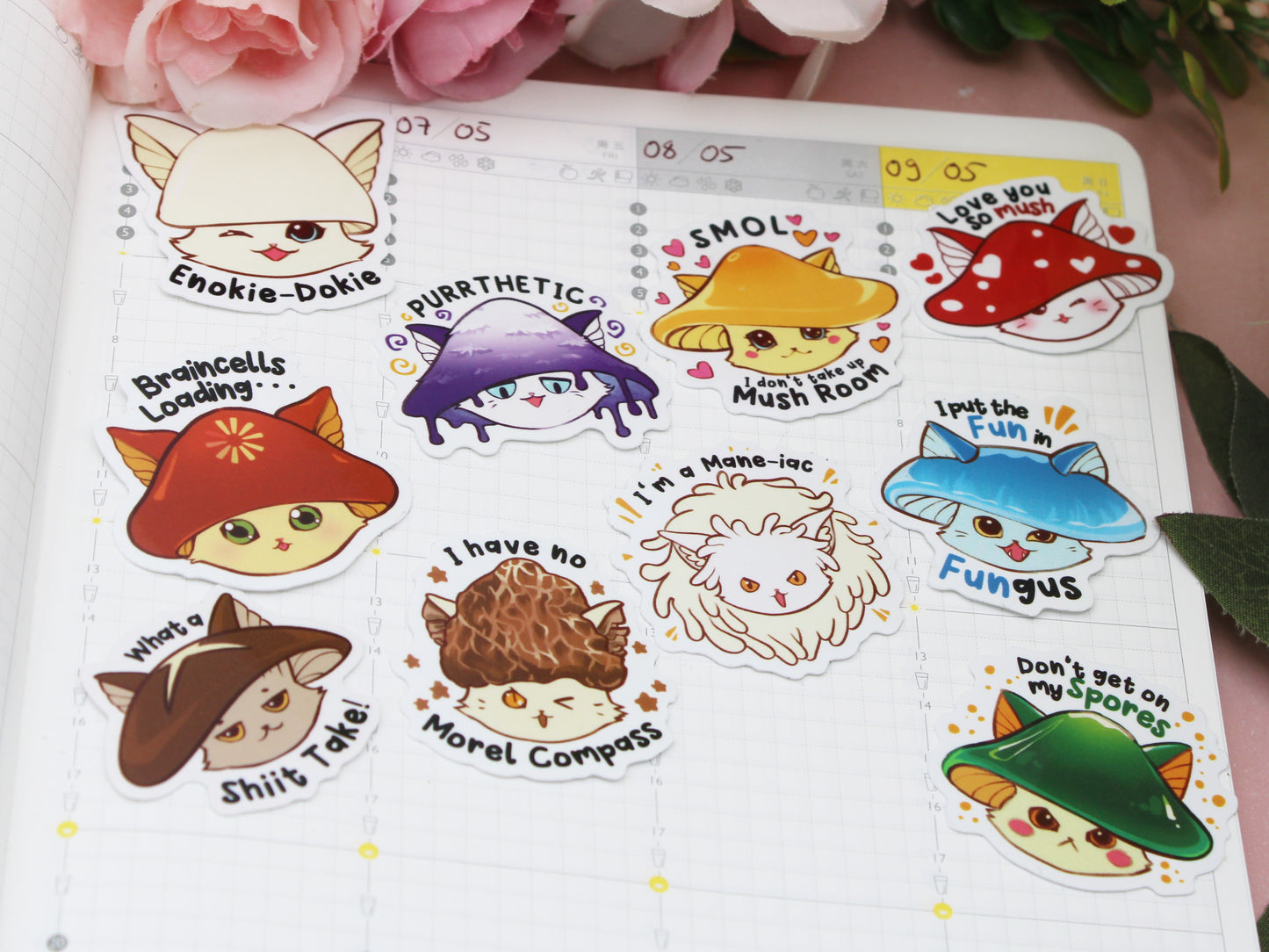 Meowshrooms - Emoji Stickers