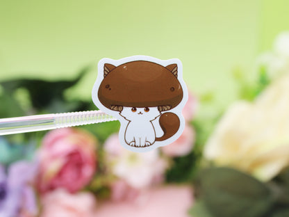 Meowshrooms - Edible Mushroom Family Stickers