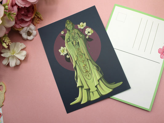 Oolong Tea Slime Girl Postcard