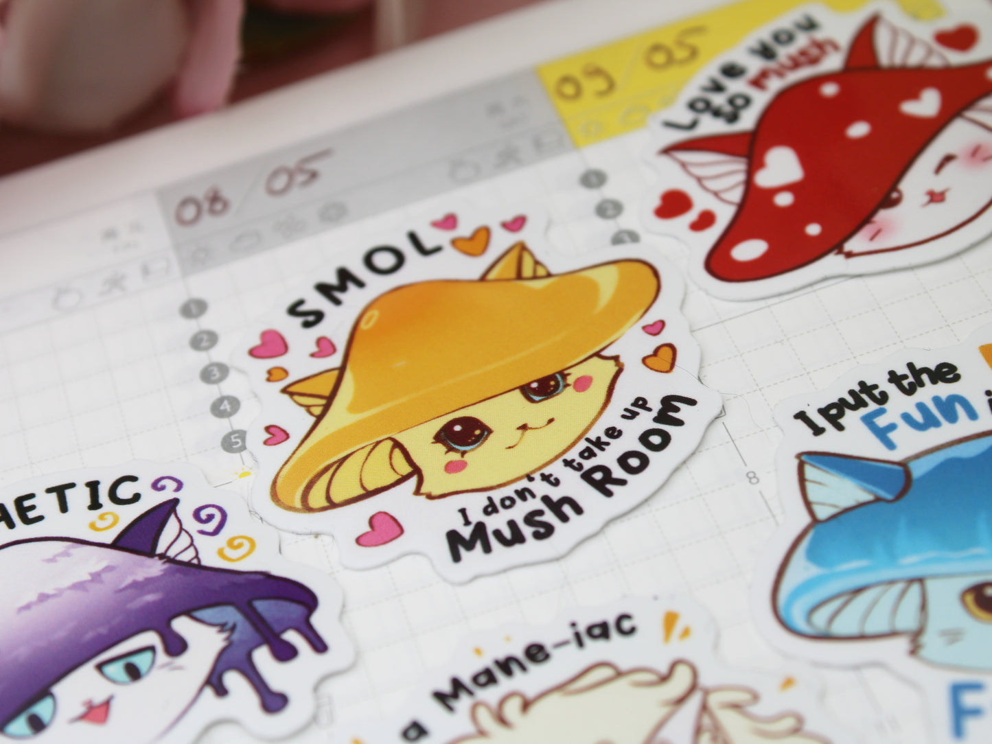 Meowshrooms - Emoji Stickers