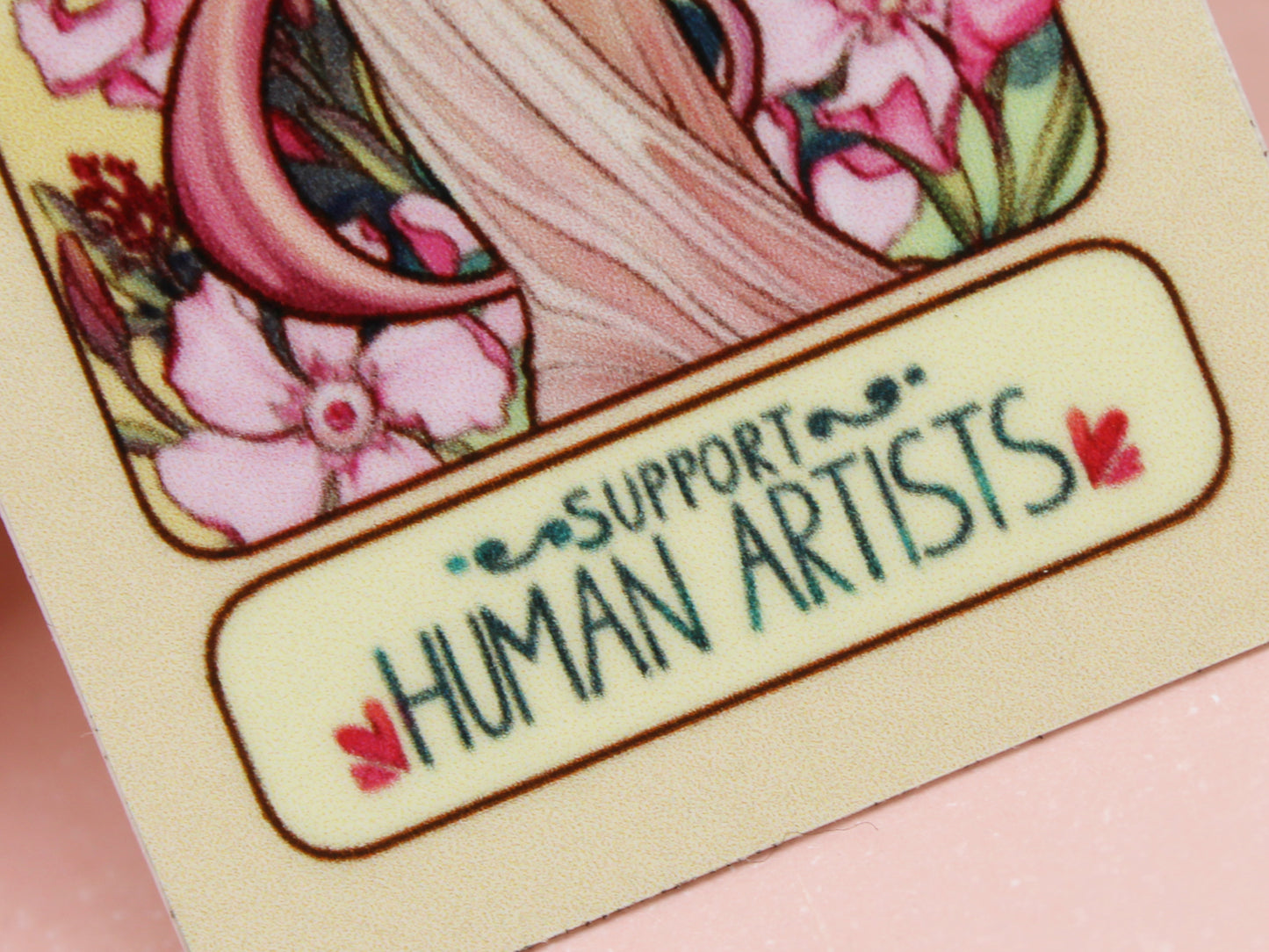 Hands off our work! Vinyl Stickers