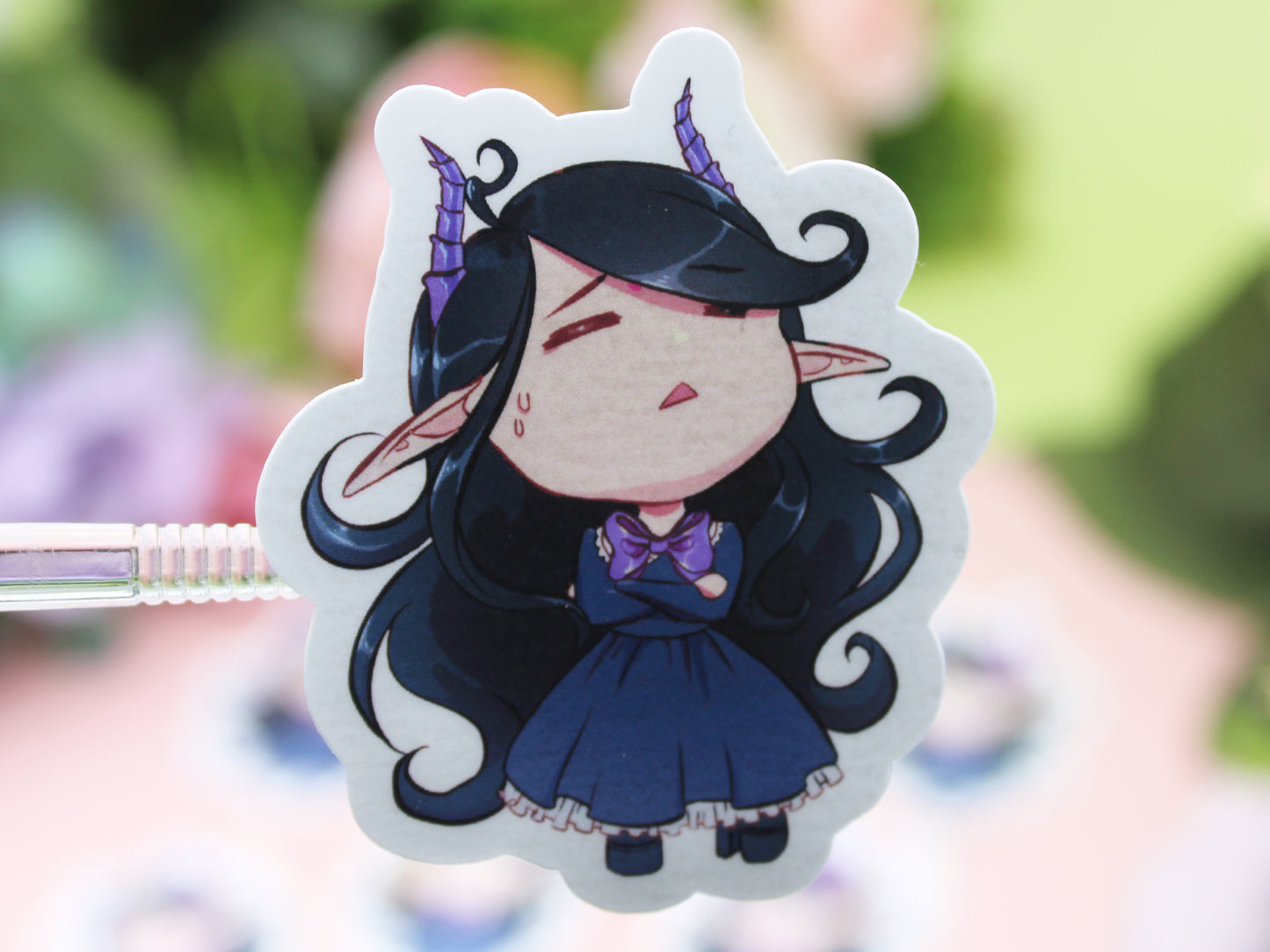 Demonic Moods - Matte Chibi Stickers