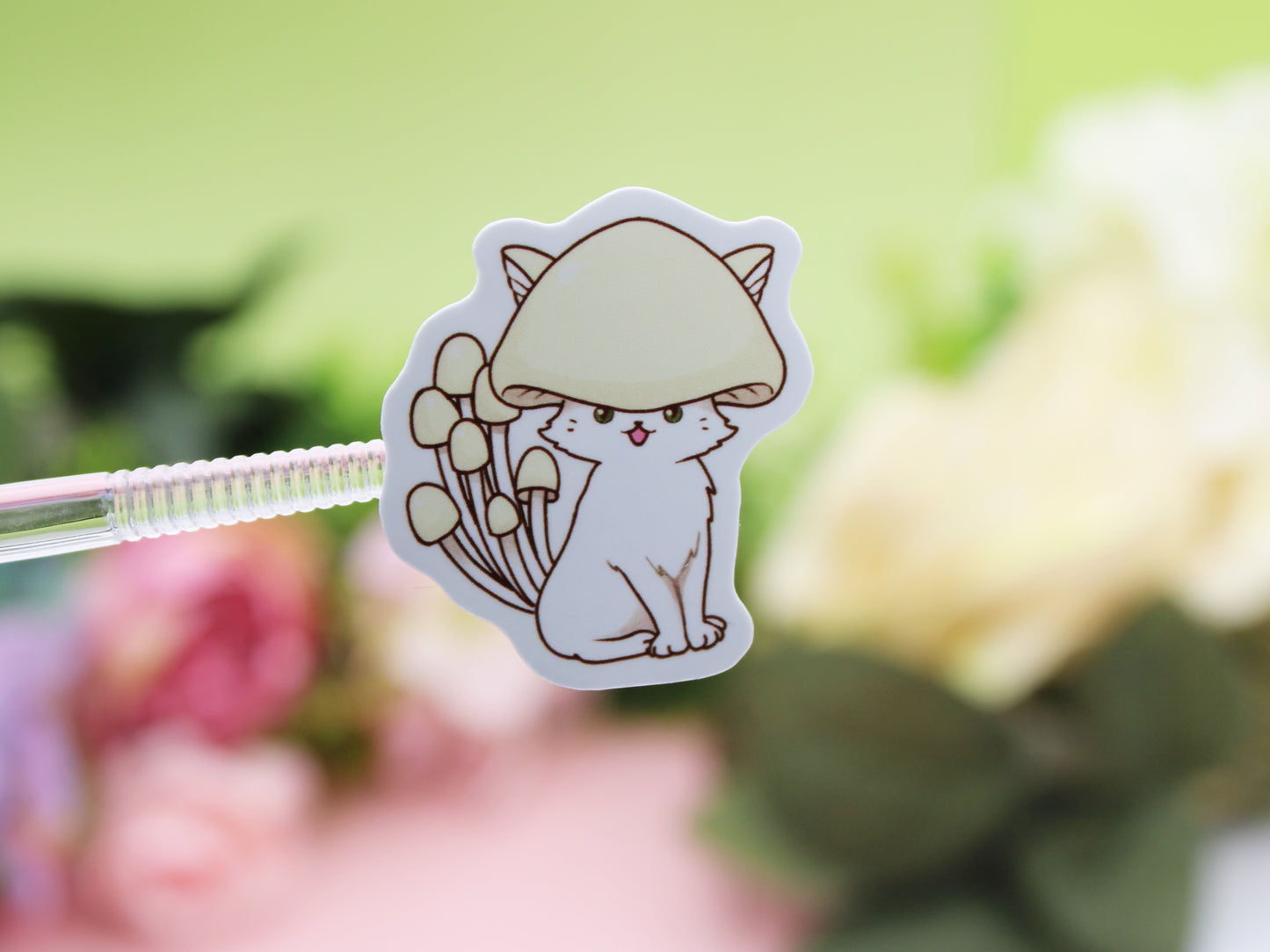 Meowshrooms - Edible Mushroom Family Stickers