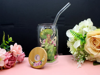 Gyokuro Glass Tumbler with lid