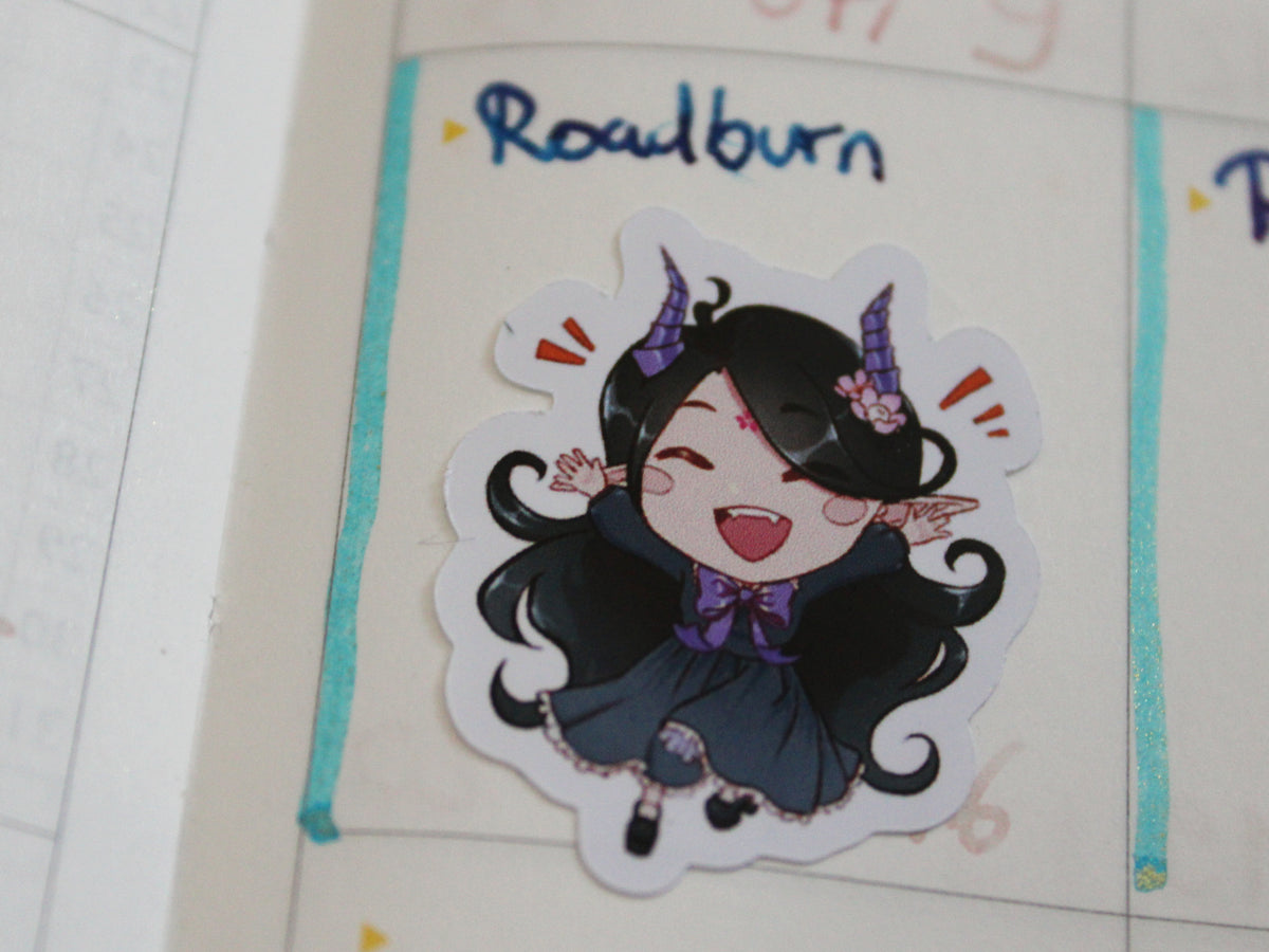 Demonic Moods - Journaling Stickers (Glossy Paper)