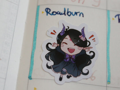 Demonic Moods - Journaling Stickers (Glossy Paper)