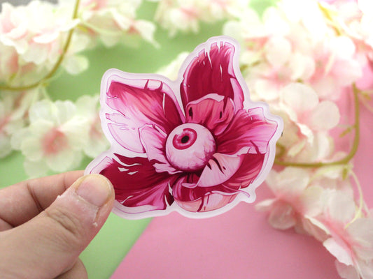 Eyeball Magnolia Acrylic Fridge Magnet