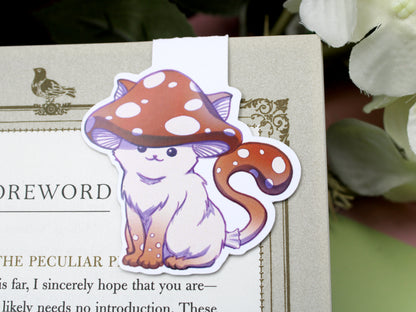 Meowshroom Magnetic Bookmark