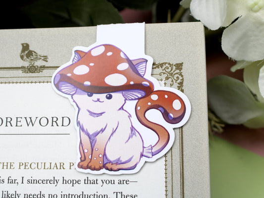 Meowshroom Magnetic Bookmark
