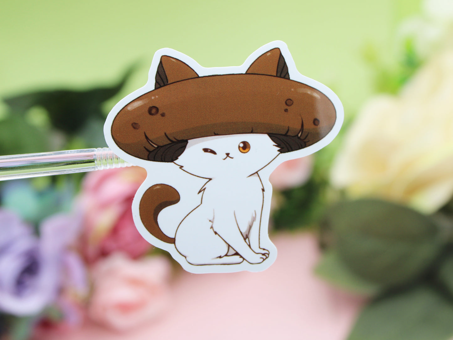 Meowshrooms - Edible Mushroom Family Stickers