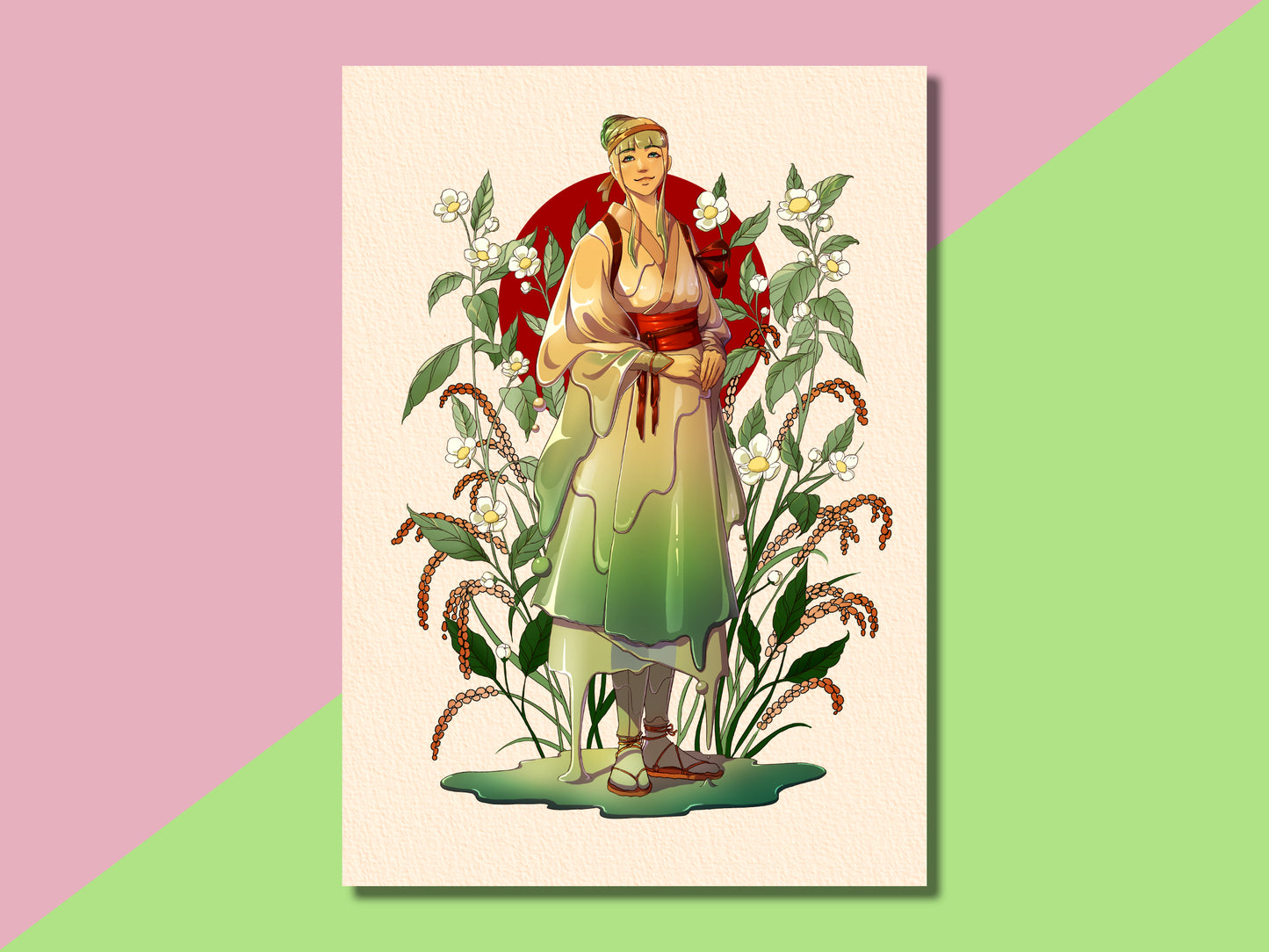 Genmaicha Print