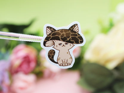 Meowshrooms - Edible Mushroom Family Stickers