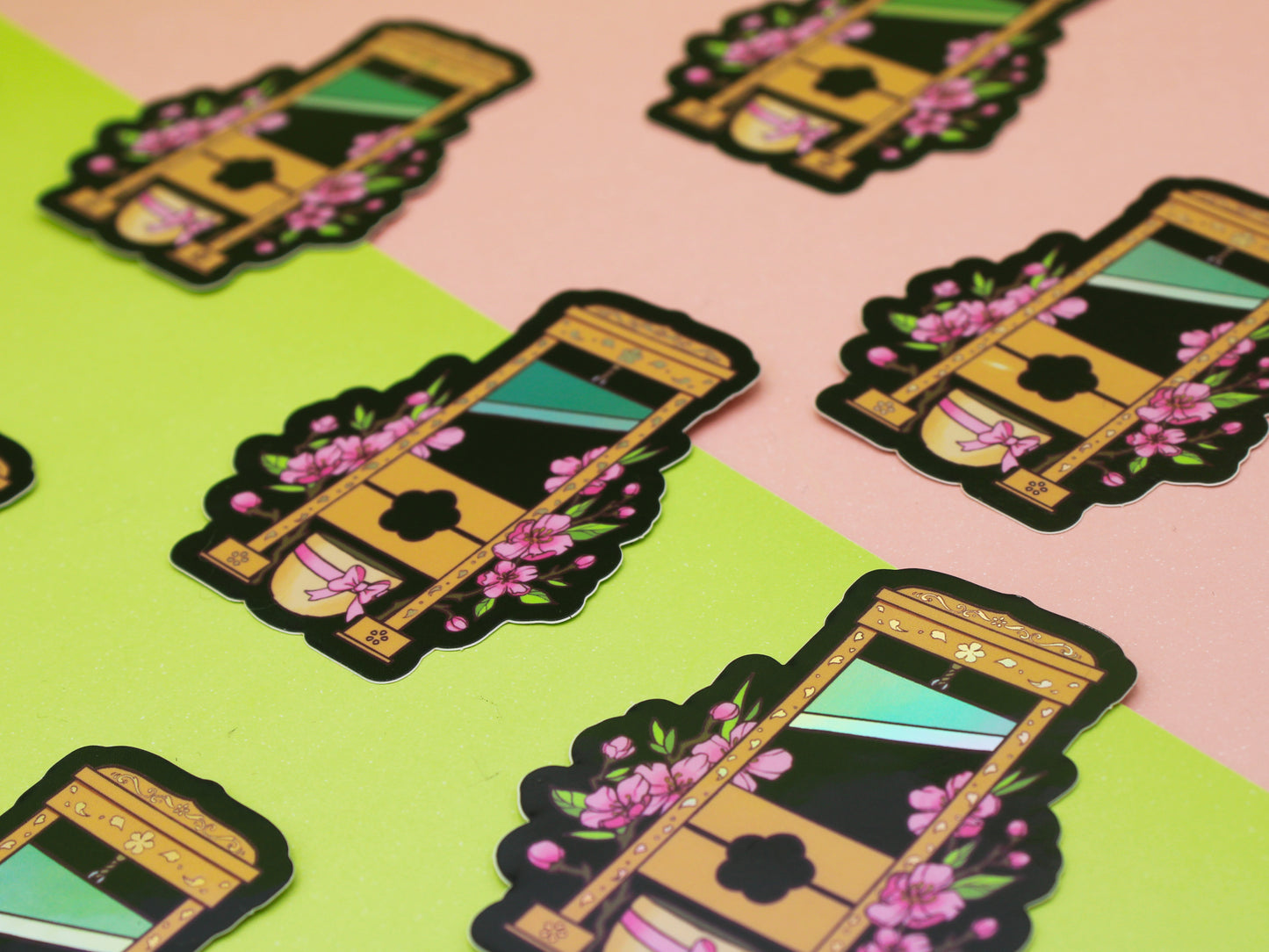 Flower Guillotine Sticker