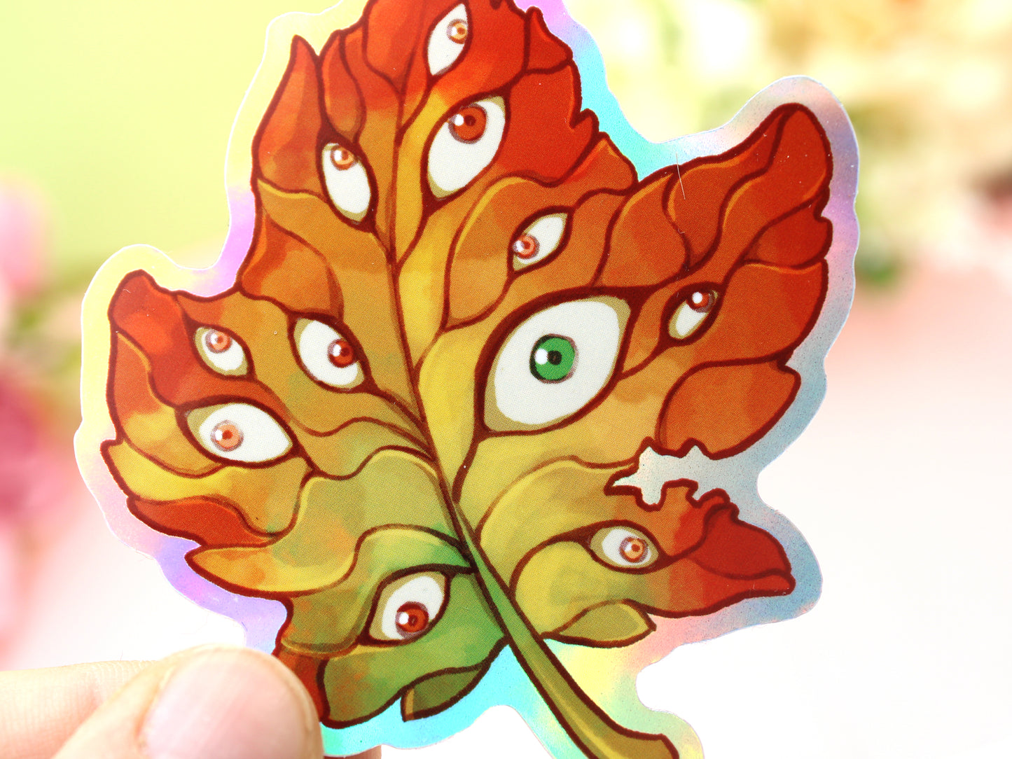 Autumn Leaves With Eyes - Maple