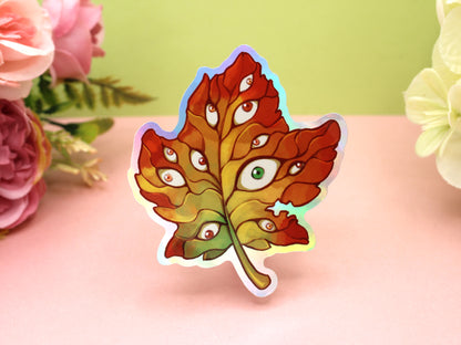 Autumn Leaves With Eyes - Maple