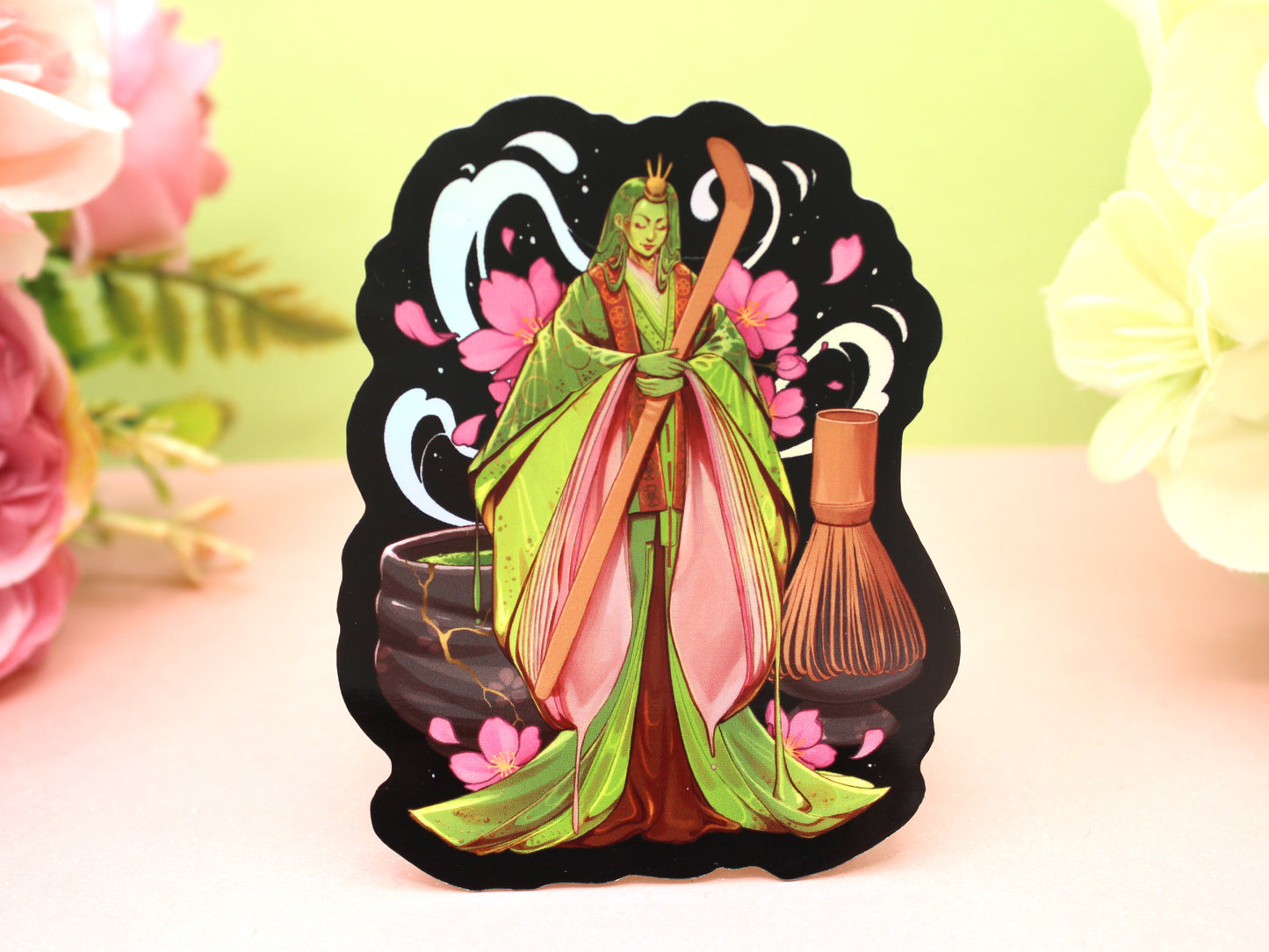 Matcha Sticker (Holographic)