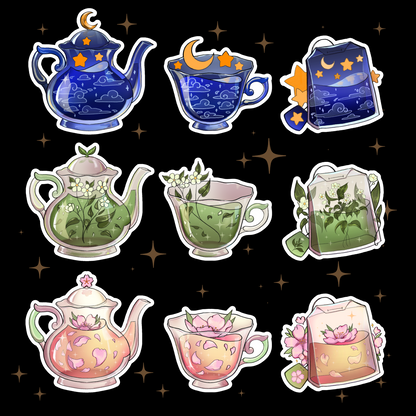 Magic Tea Party Complete Sticker Set