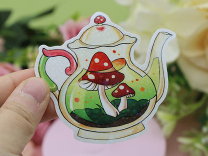 Mushroom Tea Pot Stickers